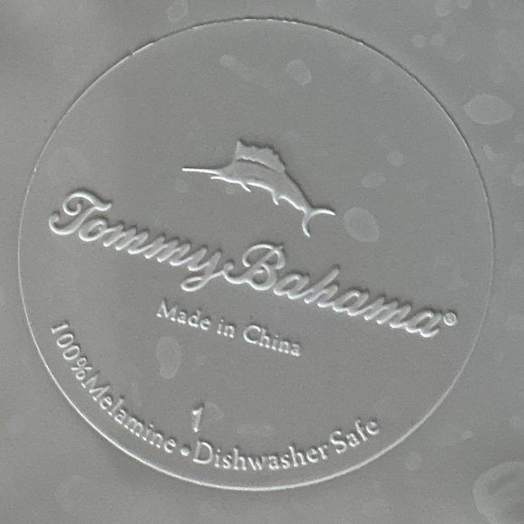 Set of 4 Tommy Bahama Floral Dinner Plates - Picture 4 of 7